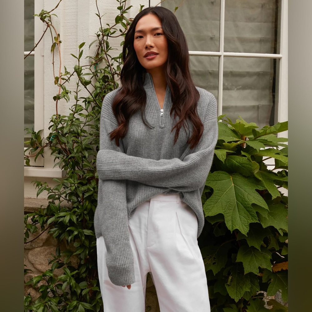 Jenni Kayne Cashmere Half Zip